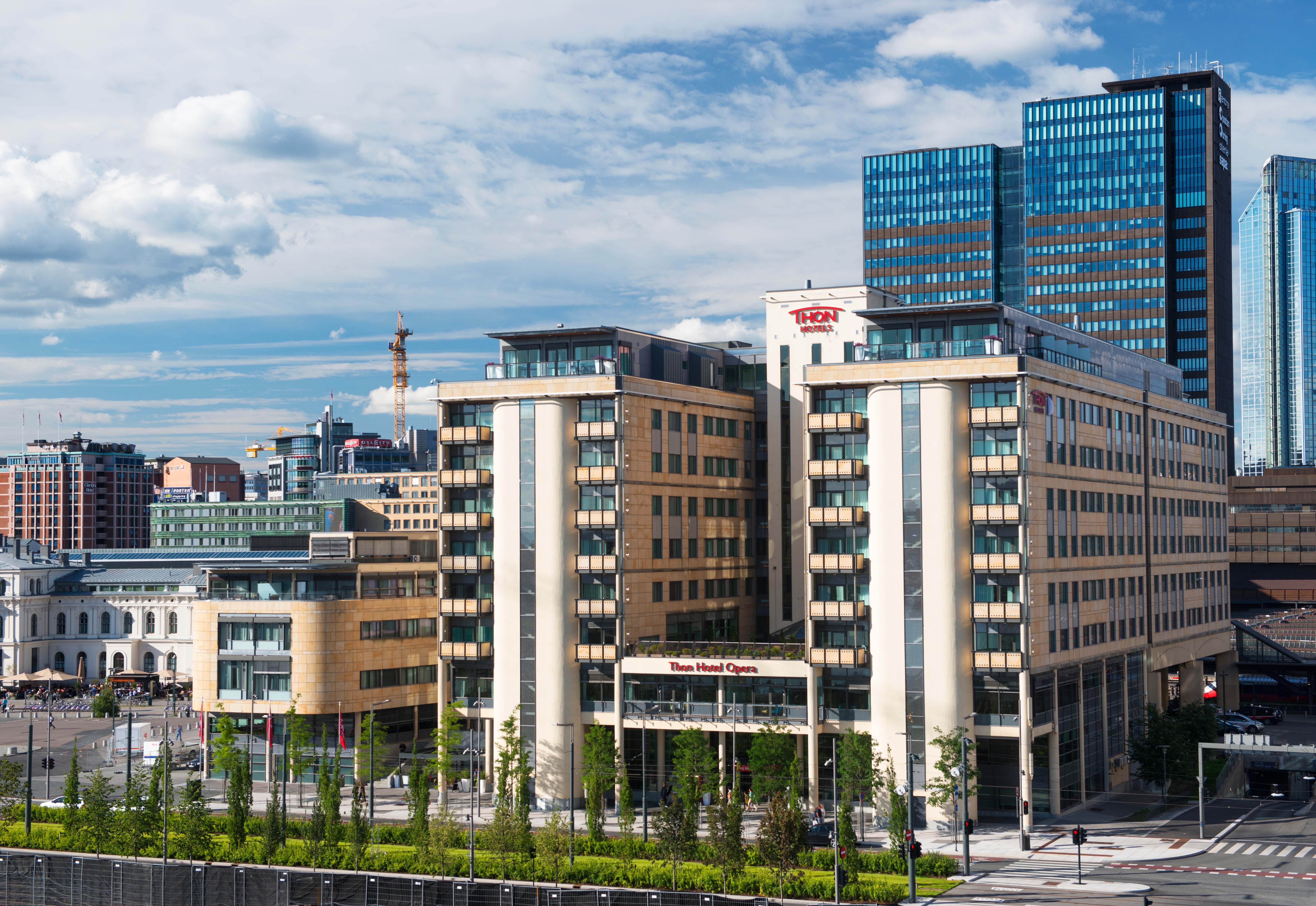 Thon Hotel Opera Осло Экстерьер фото